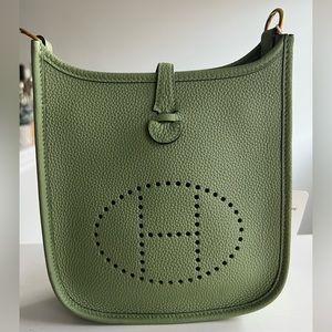 COMING SOON {Hermes} Evelyne TPM Vert Criquet